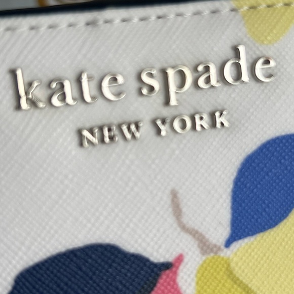 KATE SPADE NWOT Cameron Lemon Zest WLRU6141 Large Slim Bifold Wallet - Picture 7 of 10